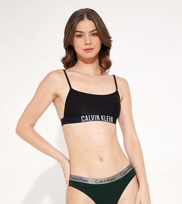 Calvin klein sales logo bikini