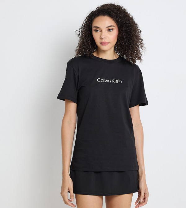 HERO Logo Printed Crew Neck T-Shirt