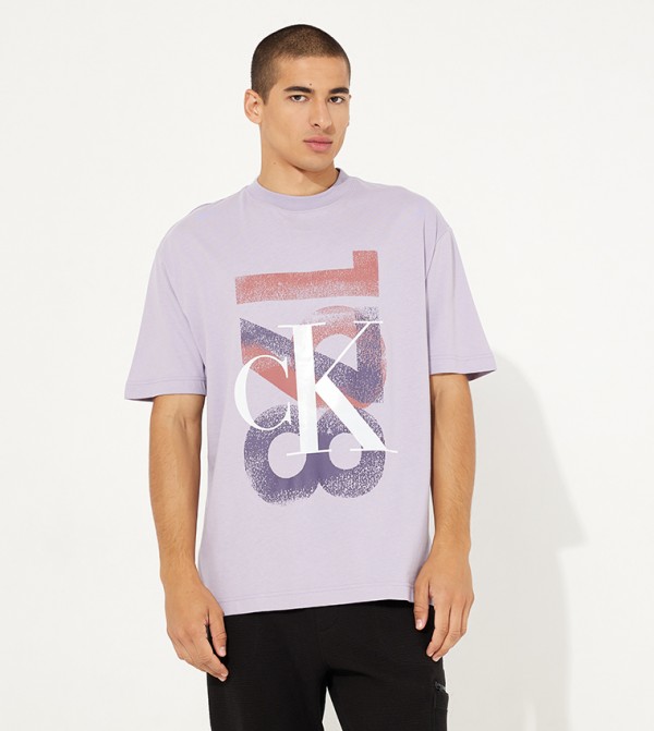 Printed Short Sleeves Casual T-Shirt