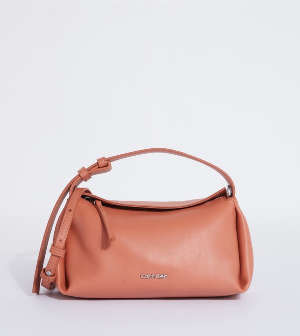 Buy Calvin Klein Logo Detail Handheld Bag In Orange 6thStreet UAE