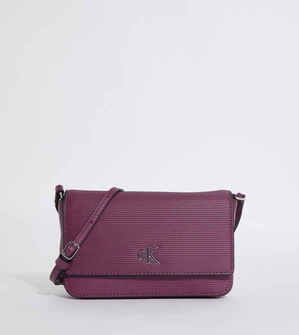 Buy the Calvin Klein Crossbody Bag Khaki, Tan