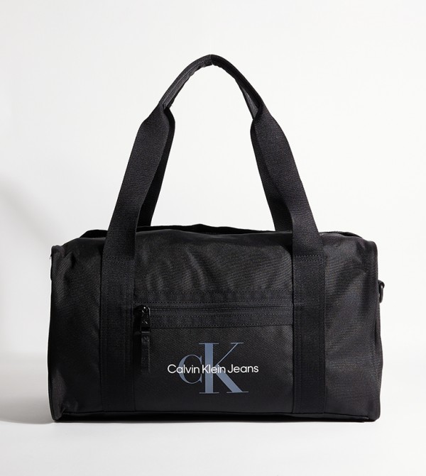 Calvin klein leather store duffle bag