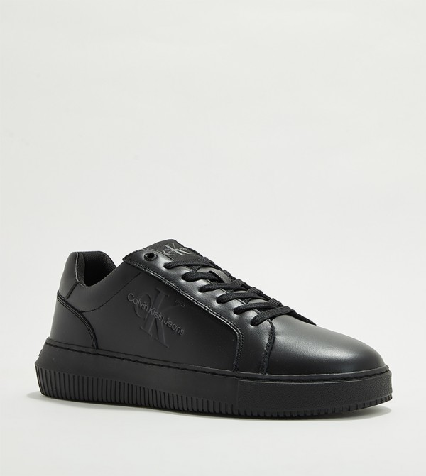 Logo Detail Lace-Up Sneakers