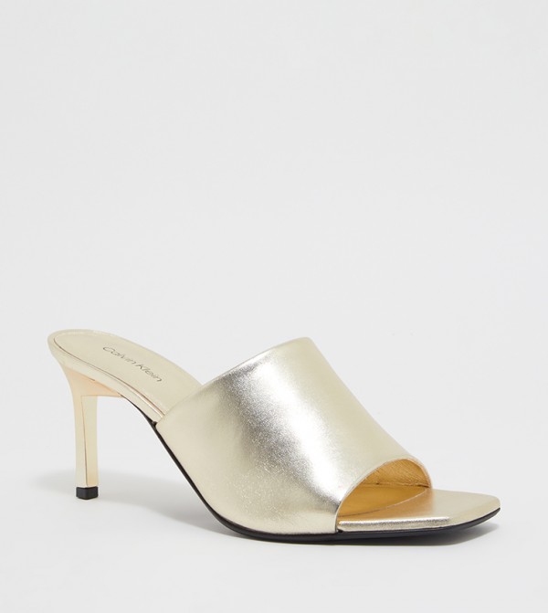 GEO Open Toe Sillitoe Heel Sandals