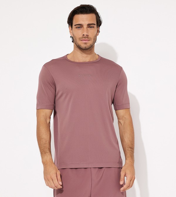 Logo Detail Crew Neck T-Shirt