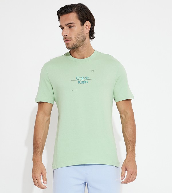 Logo Printed Short Sleeves T-Shirt
