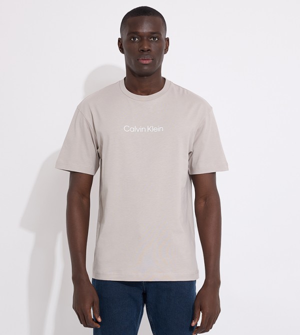 Logo Printed Crew Neck T-Shirt