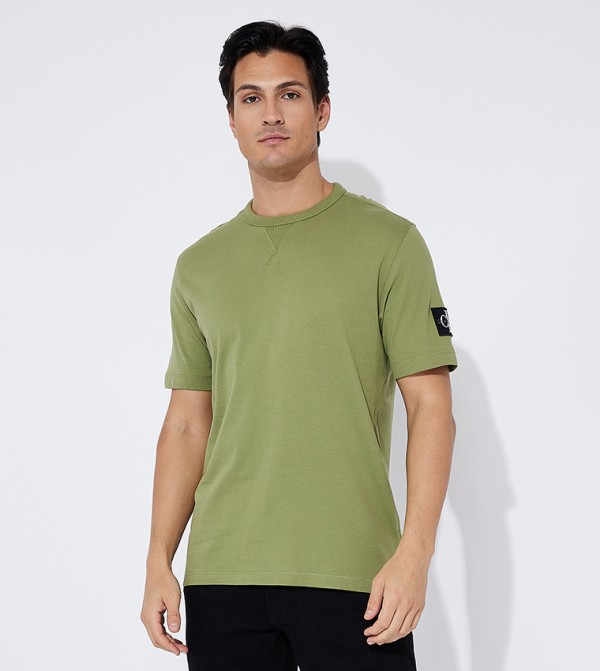 Logo Badge Short Sleeves T-Shirt