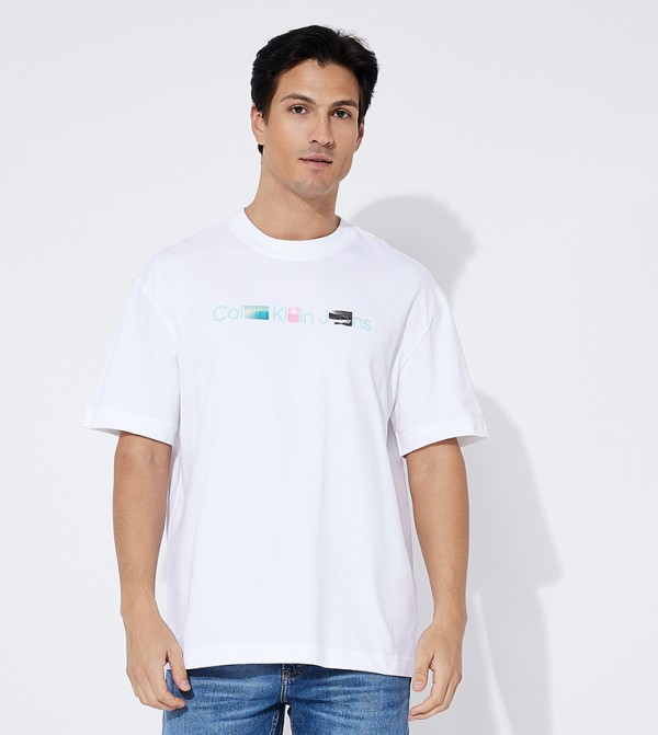 Logo Printed Short Sleeves T-Shirt