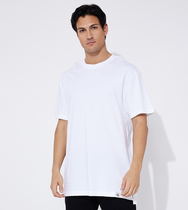 Logo Badge Short Sleeves T-Shirt