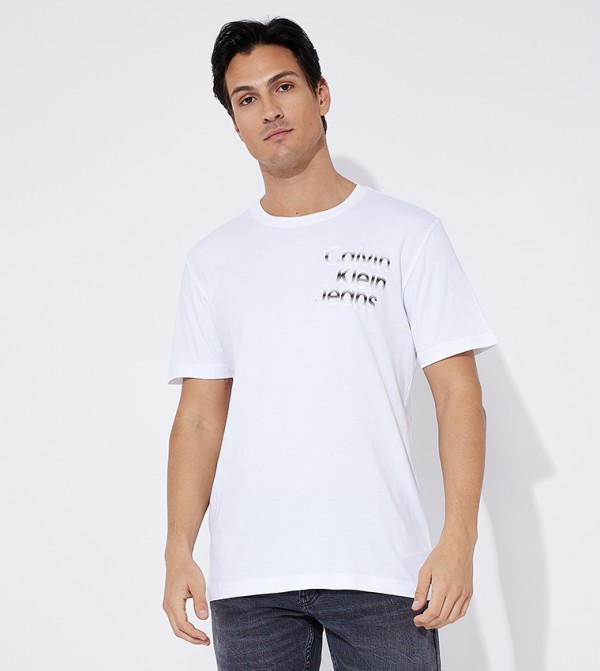 Logo Printed Short Sleeves T-Shirt