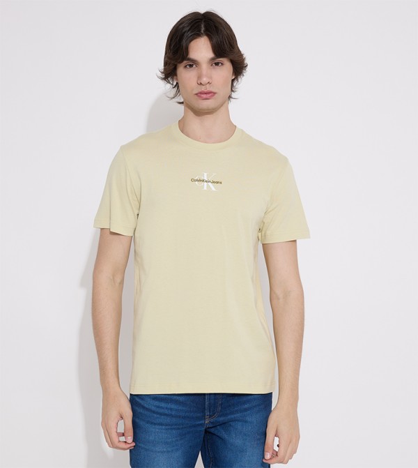 Logo Printed Crew Neck T-Shirt