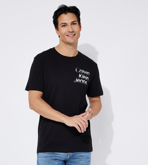 Logo Printed Short Sleeves T-Shirt