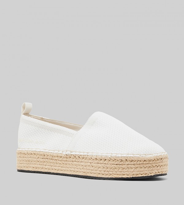 Knitted Platform Espadrille