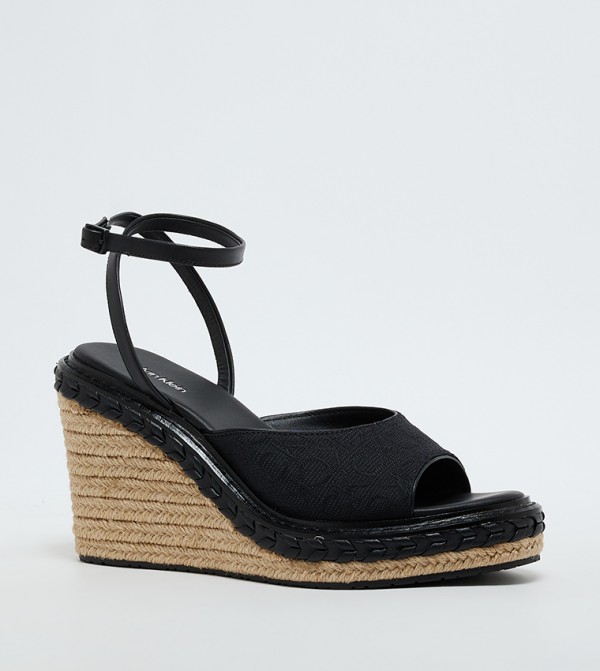 Ankle Strap Open Toe Wedge Sandals