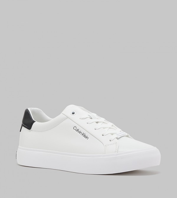 Logo Detail Lace-Up Sneakers