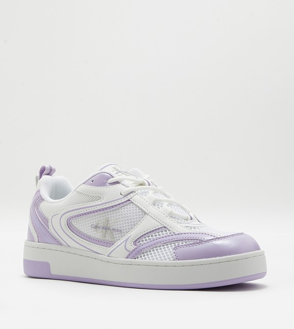 Basket Cupsole Lace-Up Sneakers