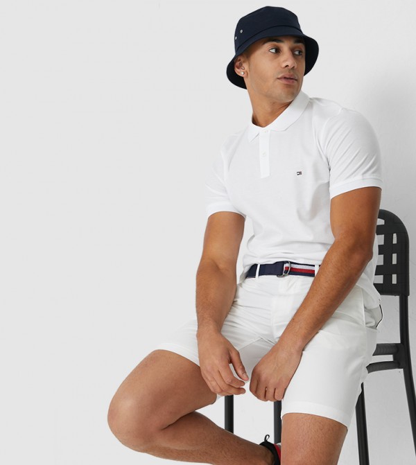 Buy Tommy Hilfiger Luxury Stretch Slim T Shirt White In White