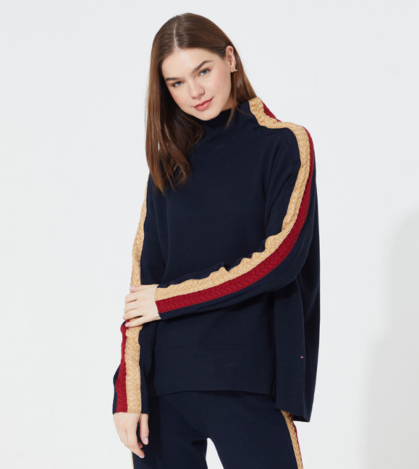Tommy Hilfiger Signature Detail Mock 
