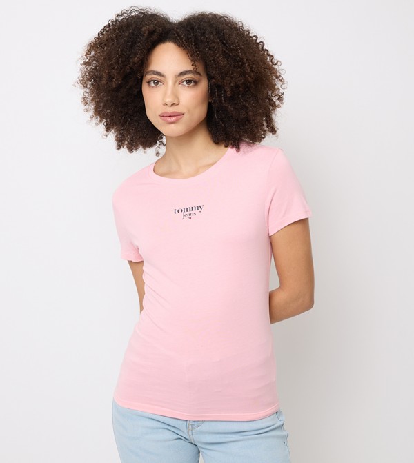 Monotype Printed Short Sleeves T-Shirt
