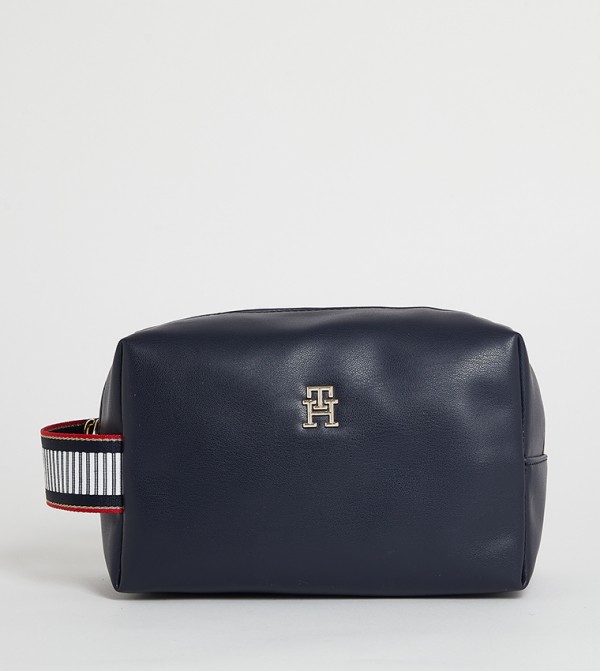FRESH Monogram Plaque Washbag