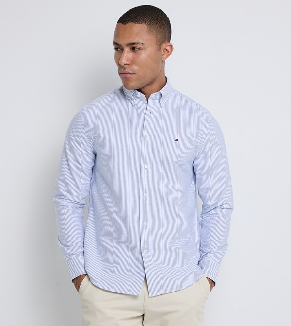 Striped Heritage Oxford Shirt