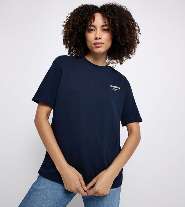 Monogram Printed Relaxed Fit T-Shirt