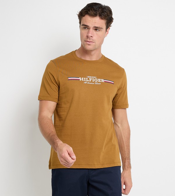 Logo Printed Short Sleeves T-Shirt