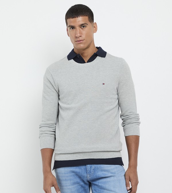 Essential Structure Crew Neck Sweater