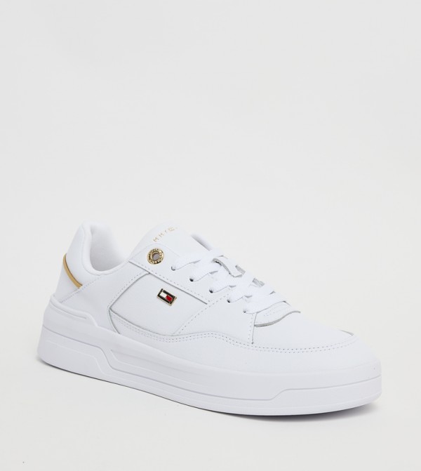 Essential Basket Lace-Up Sneakers