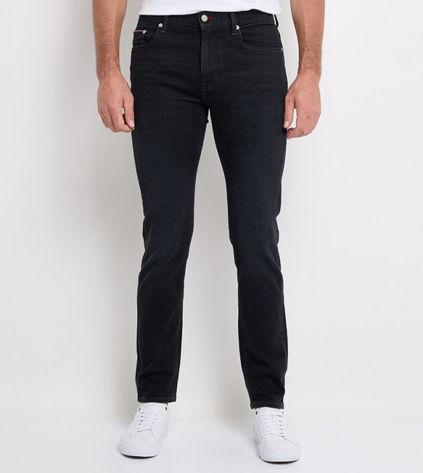 Washed Mid Rise Slim Fit Jeans