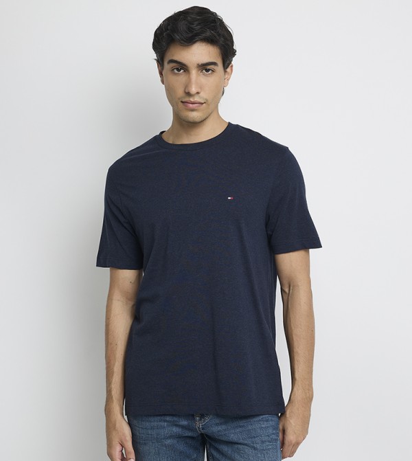 Flag Detail Short Sleeves T-Shirt