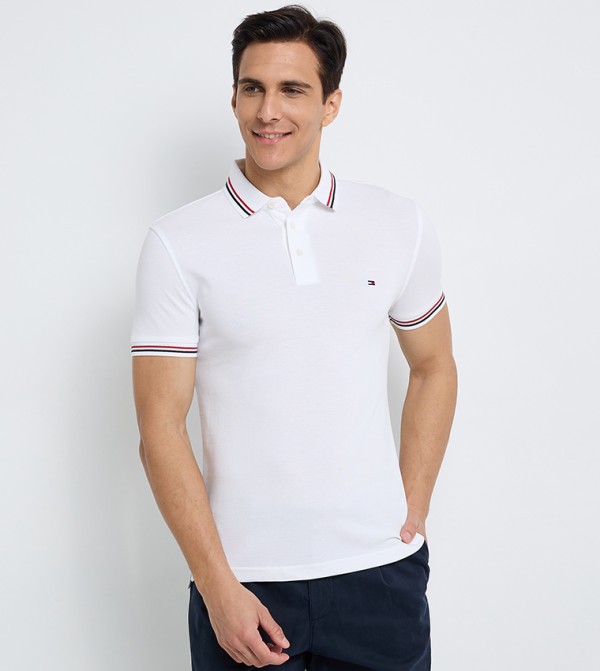 Tipped Slim Fit Polo T-Shirt