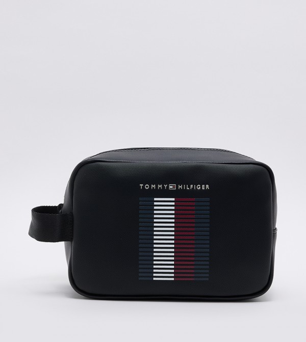 Logo Detail Toiletry Bag
