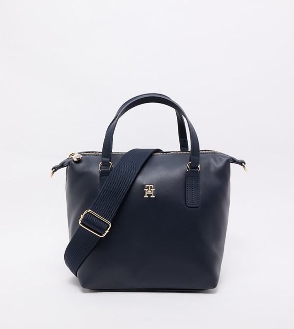 Monogram Detail Tote Bag