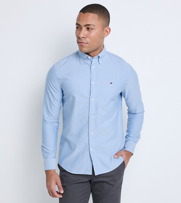 Solid Long Sleeves Formal Shirt