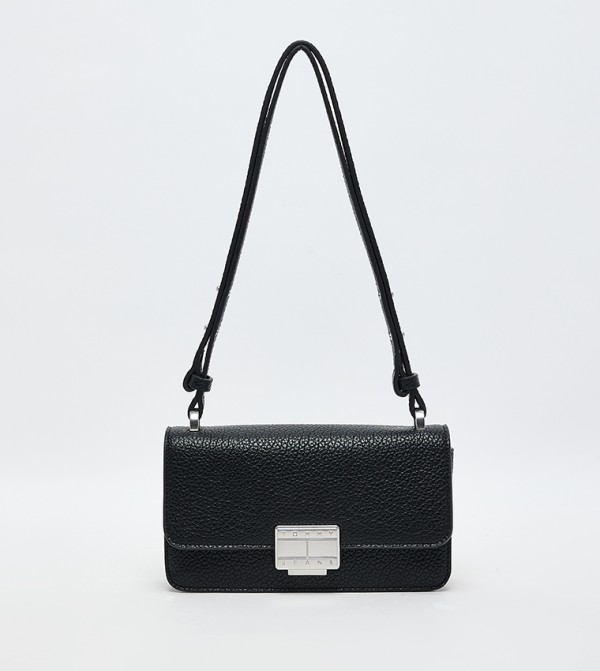 FASHIONISTA Textured Flap Crossbody Bag