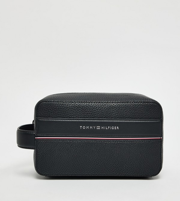 Logo Detail Toiletry Bag