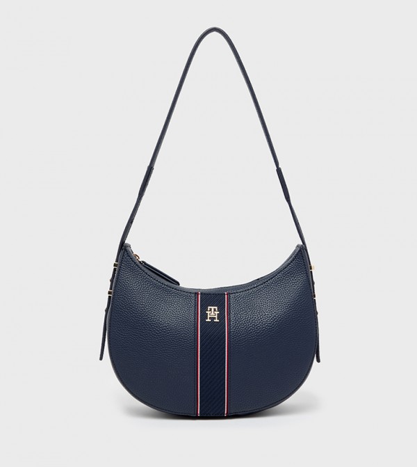 Monogram Detail Shoulder Bag