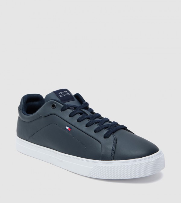 Logo Detail Lace-Up Sneakers