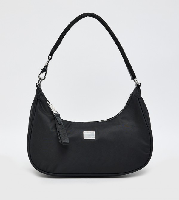 ICONIC Textured Shoulder Bag