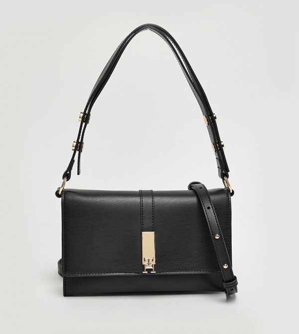 HERITAGE Textured Shoulder Bag