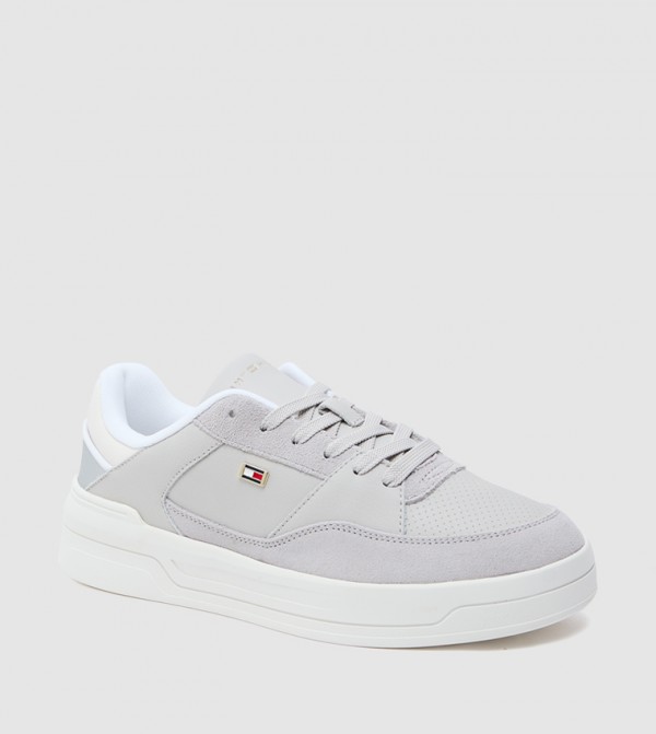 Essential Lace-Up Basket Sneakers