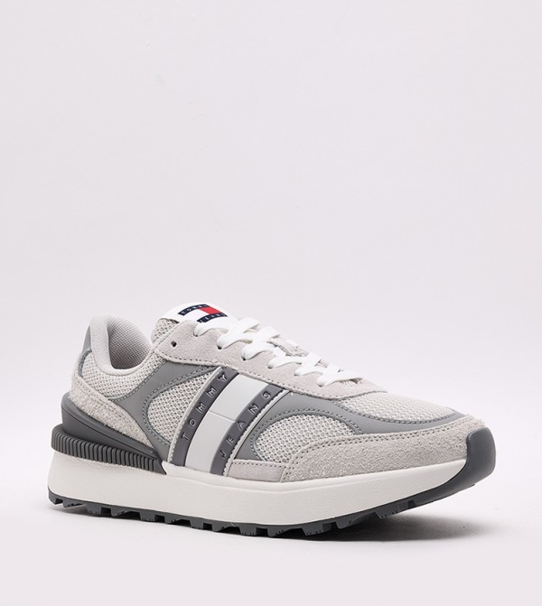 TECH Lace-Up Runner Sneakers