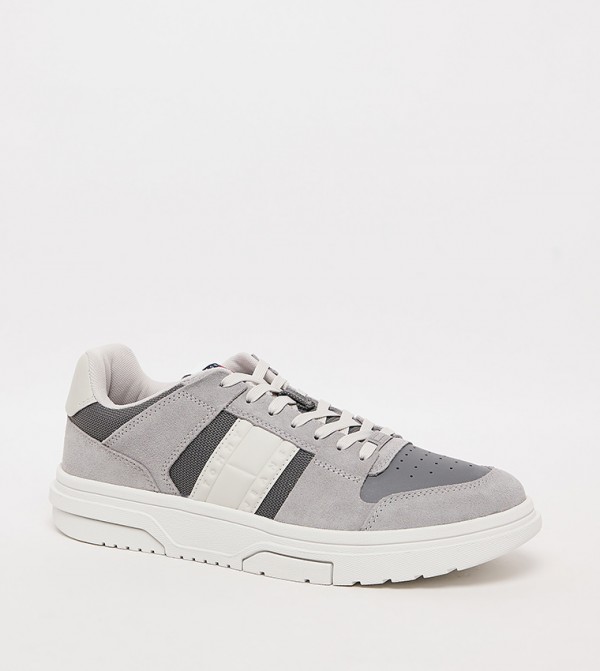 BROOKLYN Color Block Lace Up Sneakers