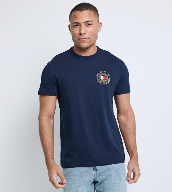 Logo Embroidered Short Sleeves T-Shirt