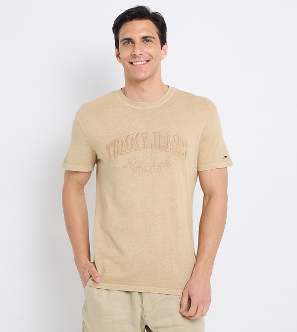 Logo Embroidered Short Sleeves T-Shirt