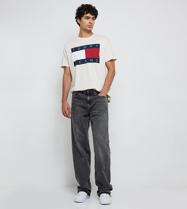 JAIMIE Faded Loose Fit Jeans