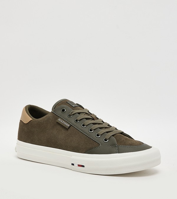 Round Toe Lace-UP Sneakers
