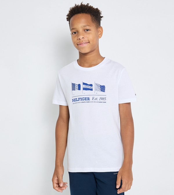 Logo Printed Short Sleeves T-Shirt